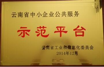 云南省中小企业公共服务示范平台
